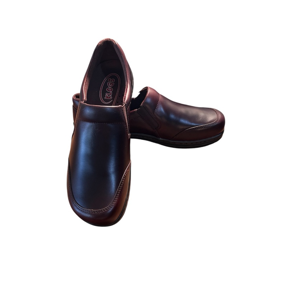 Klogs Arbor Mahogany Smooth Loafers Sz 9.5 Medium Comfort on the Job‎ Non-slip. - Picture 5 of 11